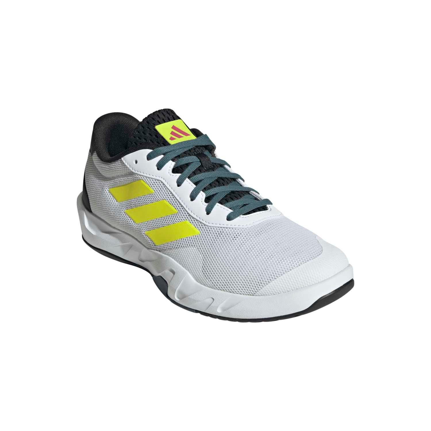 adidas Performance Amplimove weiss/lime Herren Fitnessschuh