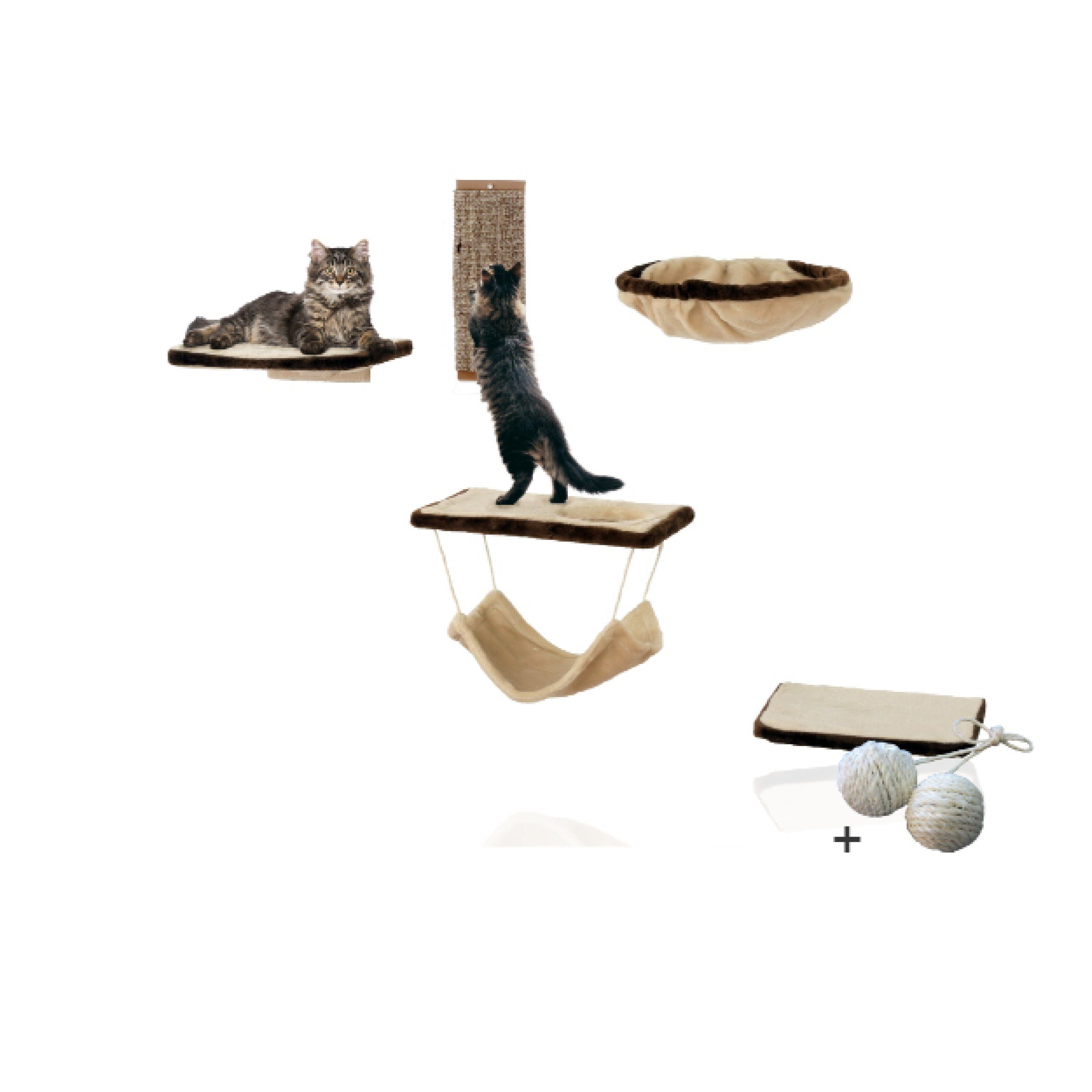Rohrschneider Katzen-Kletterwand