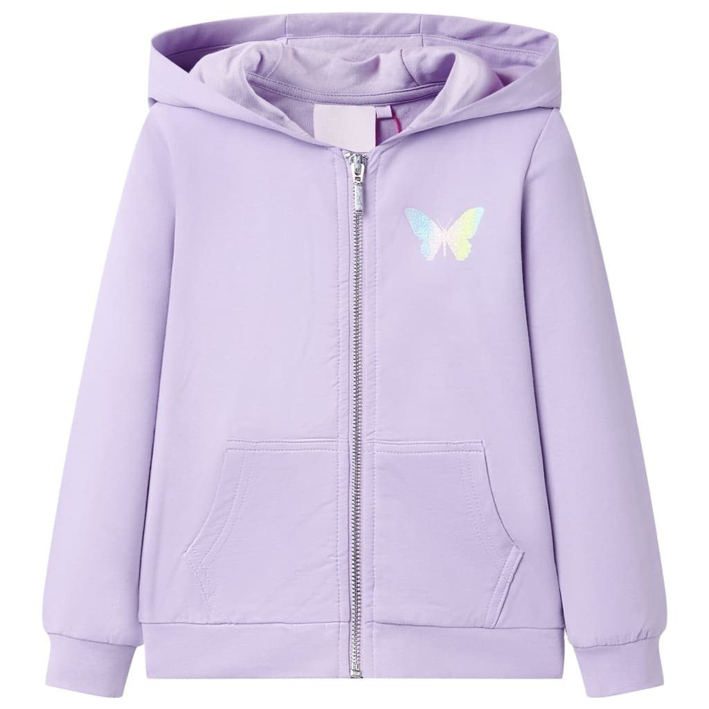 Kapuzenpullover Kinder-Kapuzenpullover Lila 104