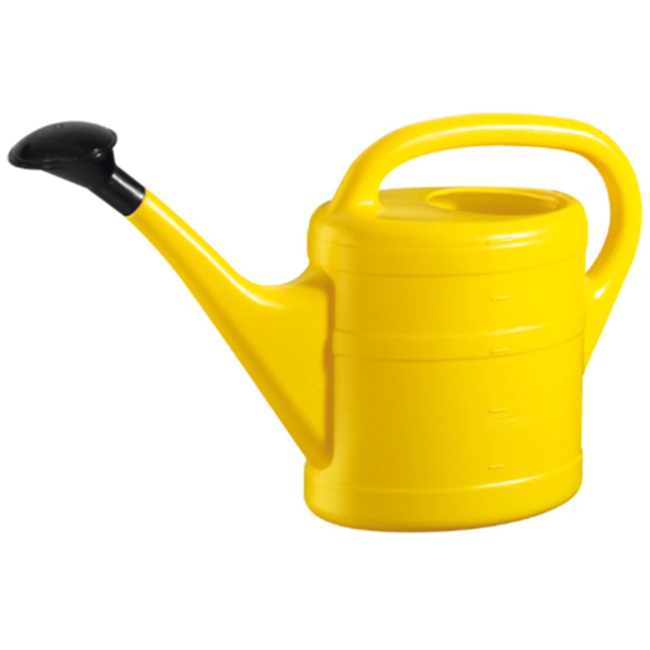 Geli Gießkanne Geli Giesskanne 5L Gelb Kunststoff 4000150720526 Ergonomischer Griff (2-tlg)