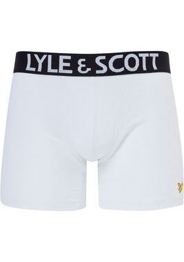 Lyle & Scott Boxershorts DANIEL (Packung, 3-St) mit Logo-Elastikbund