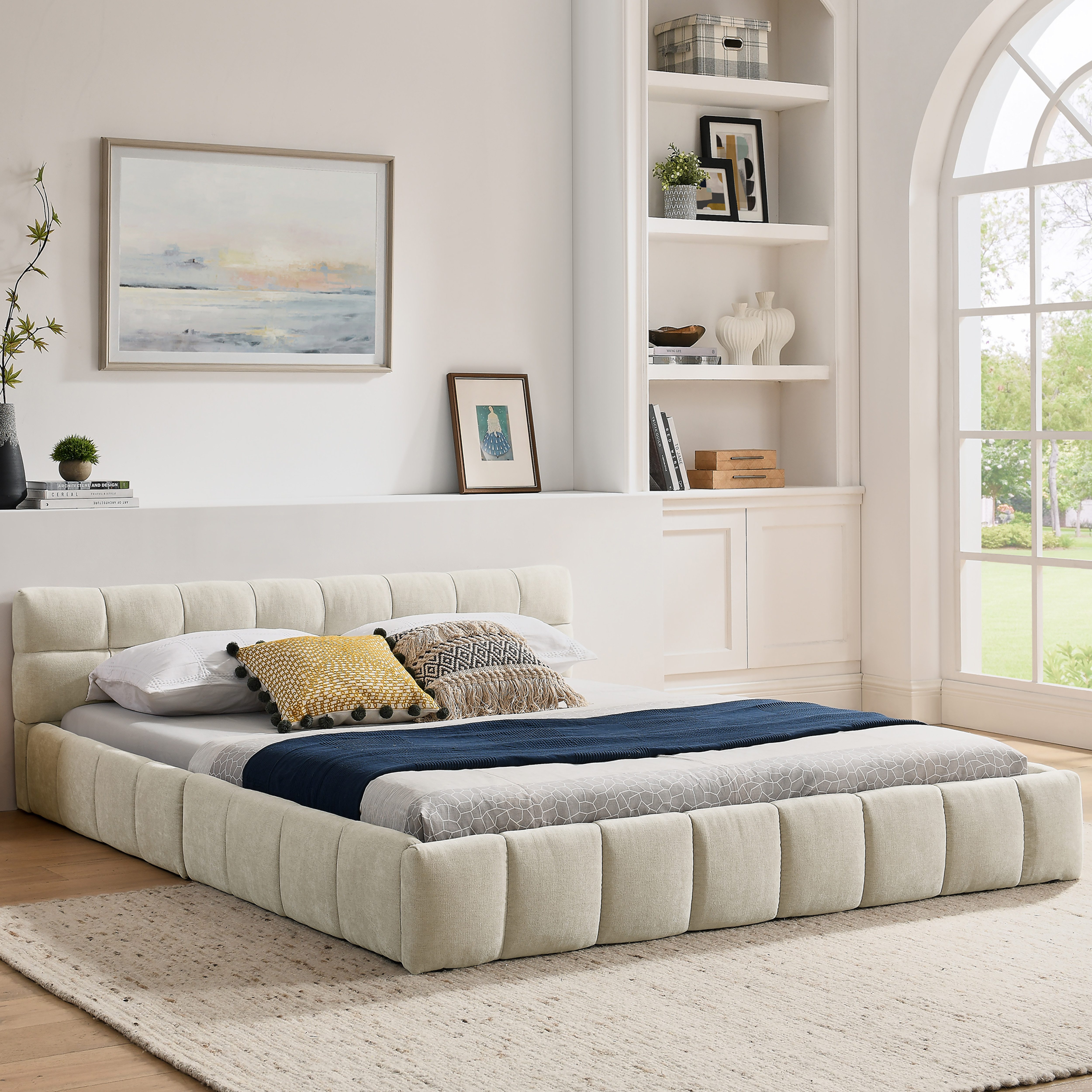 HAUSS SPOLE Polsterbett 160×200 Jugendbett Kinderbett ohne Matratze Bettges günstig online kaufen