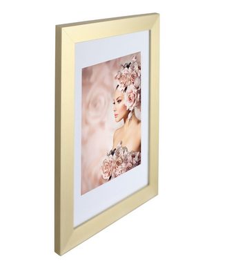 IDEAL TREND Bilderrahmen Bilderrahmen Holz Rahmen Plexi Acryl Collage Wanddeko Poster quadratis