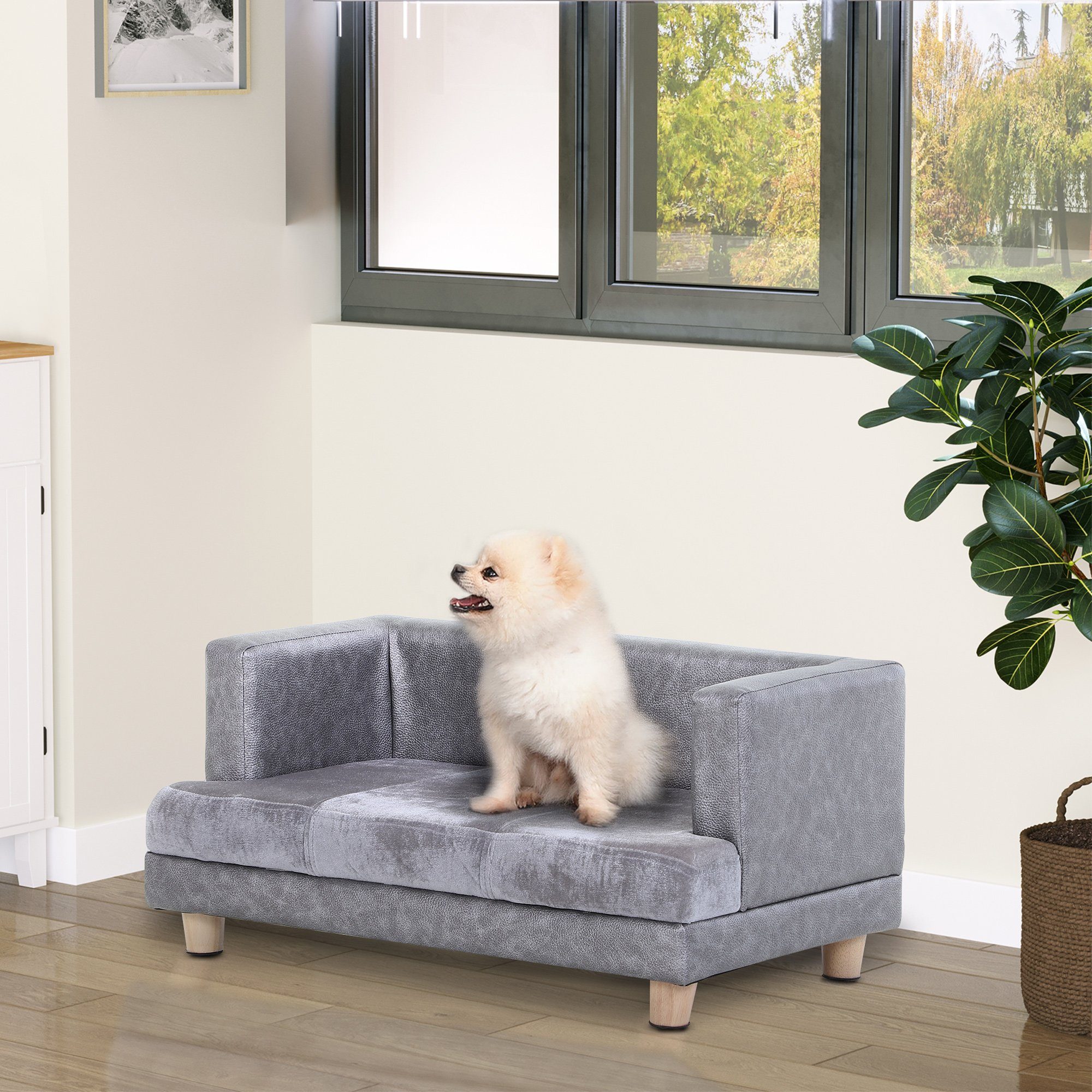 PawHut Tierbett Hundesofa, Haustiersofa, Hundebett, Hundematte, günstig online kaufen