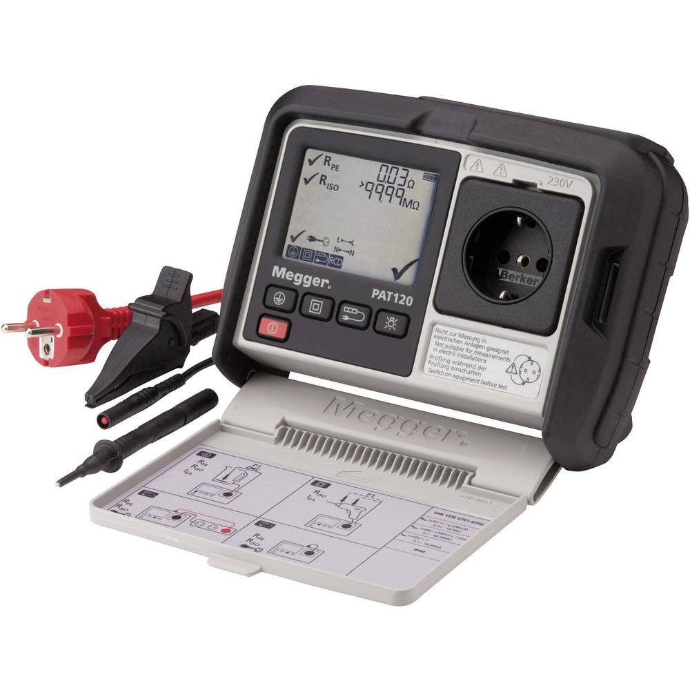 Megger Multimeter PAT120, Gerätetester nach DIN VDE 0701-0702, BGV