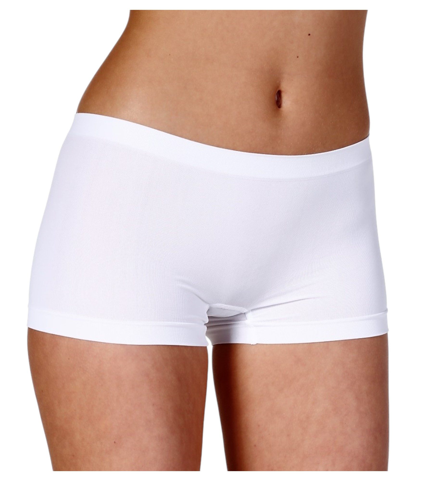 Formangel Boxershorts Damen 2er Pack – Nahtlose Damen-Slips, elastisch, weich (2-St., 2er-Pack) Nahtlos verarbeitet, ideal unter enger Kleidung