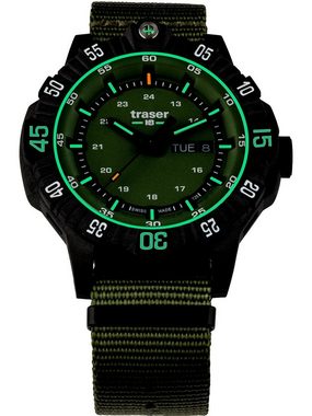 Traser Quarzuhr Traser H3 110726 P99 Q Tactical Green Herrenuhr 46