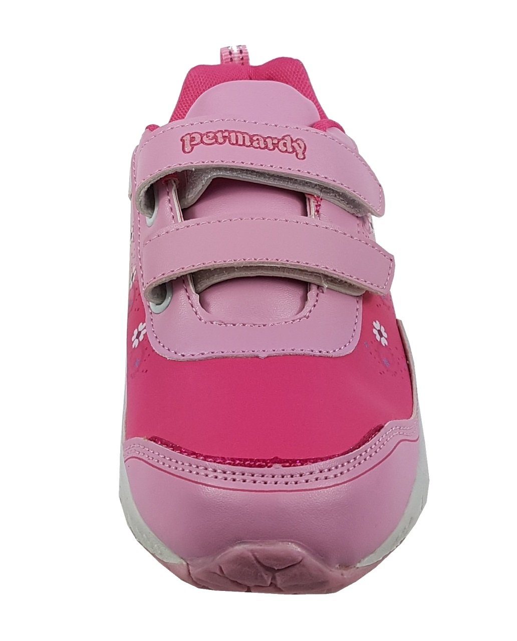 Girls A1806 Fashion Sneaker mit Kletterschuh Rosa Klettverschluss, praktischem Mädchen