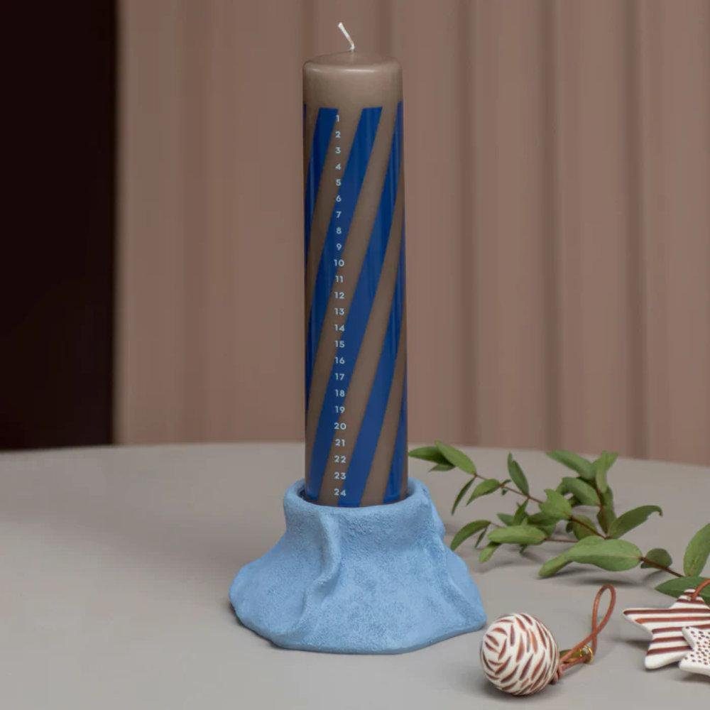 Ditmer Windlicht Mette Twentyfour Weihnachtskerze Cobalt