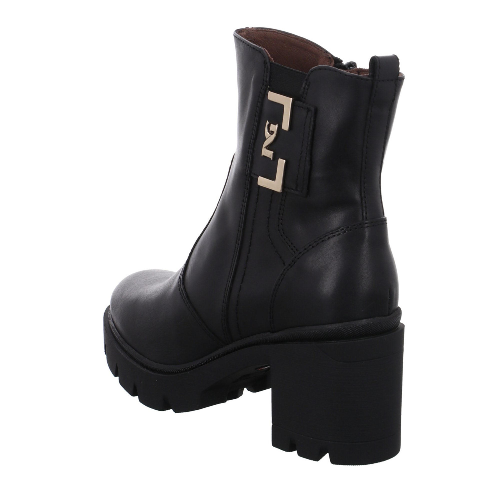 Giardini Stiefelette Stiefelette Nero Stiefeletten Damen Schuhe Glattleder Guanto