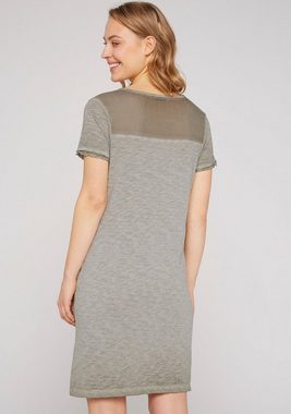 SOCCX Jerseykleid mit Netzeinsatz an den Schultern