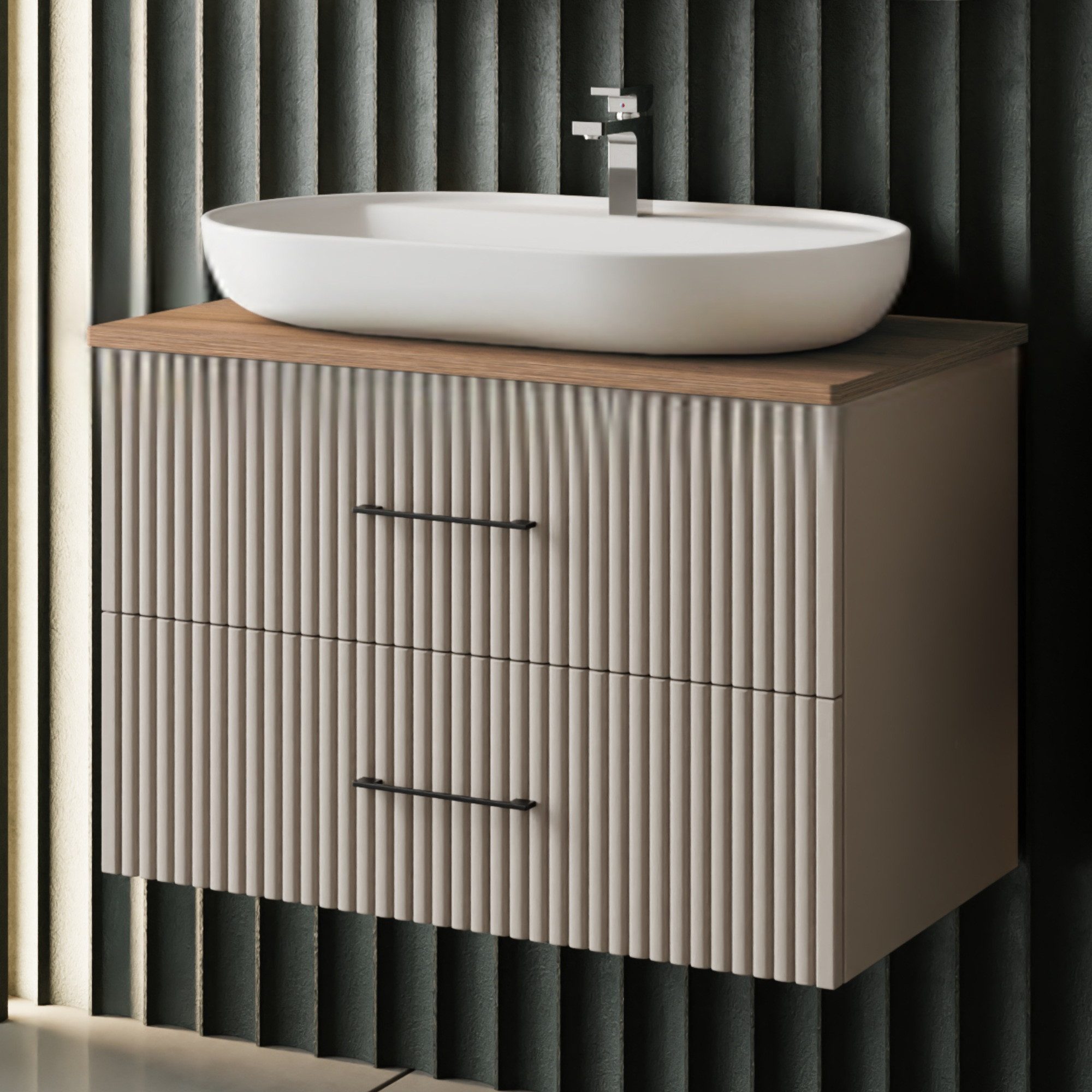 Karen Waschtisch-Set Waschtisch mit Unterschrank Liana, (Komplett-Set, Stan günstig online kaufen