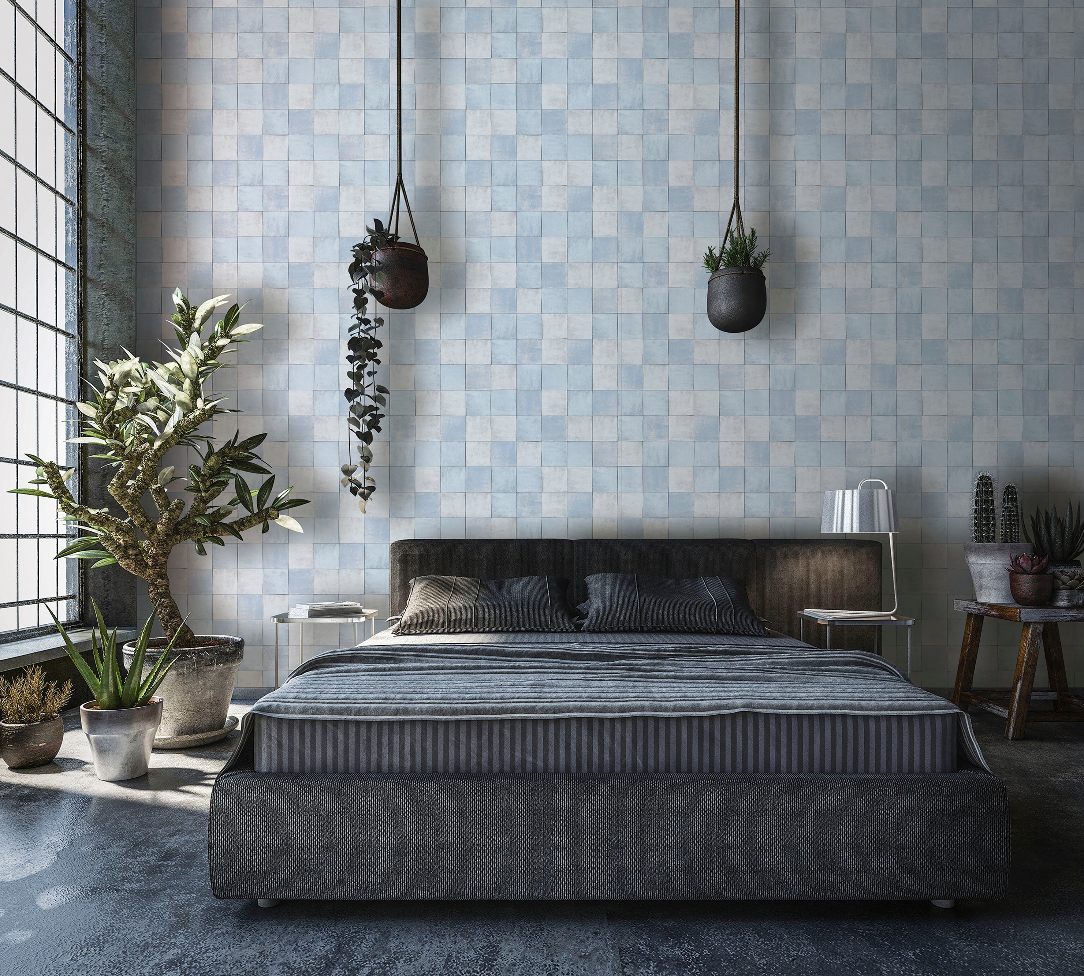 Küche für matt, Marburg Tile, glatt, Wohnzimmer Vliestapete moderne Schlafzimmer Fototapete
