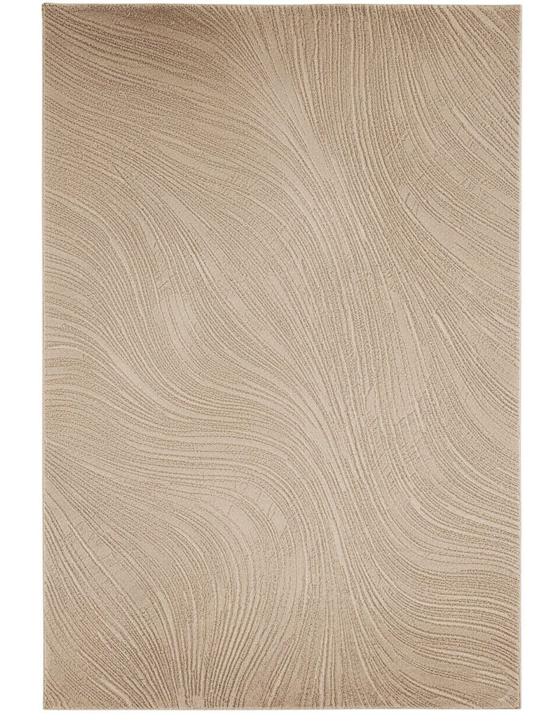 Vimoda Teppich Boho Design Unifarbe Hoch-Tief-Effekt, Rechteckig, Höhe: 6 m günstig online kaufen