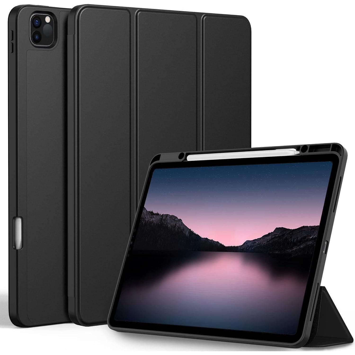 LuxusKollektion Tablet-Hülle Hülle iPad Pro 12.9 Zoll 6./5./4./3 Generation Stifthalter TPU