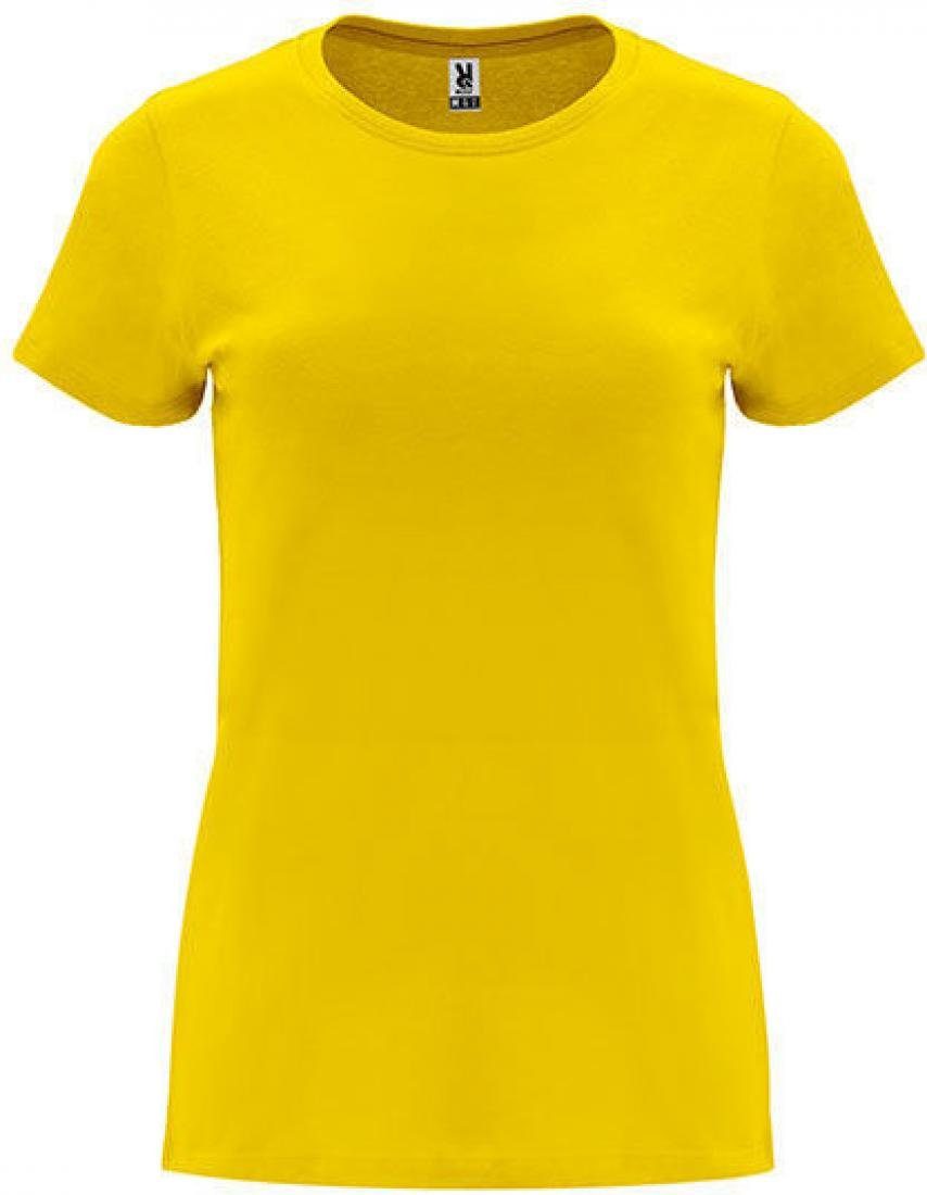Roly Rundhalsshirt Damen Capri T-Shirt, Tailliert günstig online kaufen