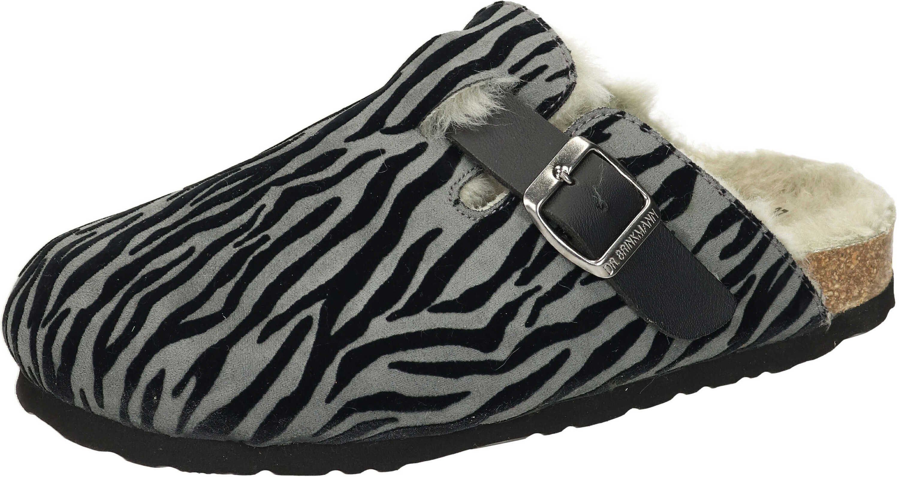 Dr. Brinkmann Unisex Hausschuh – Aus Wollfilz, Mit Leichtzellsohle, Bequemer Schlupfschuh, Ungefüttert