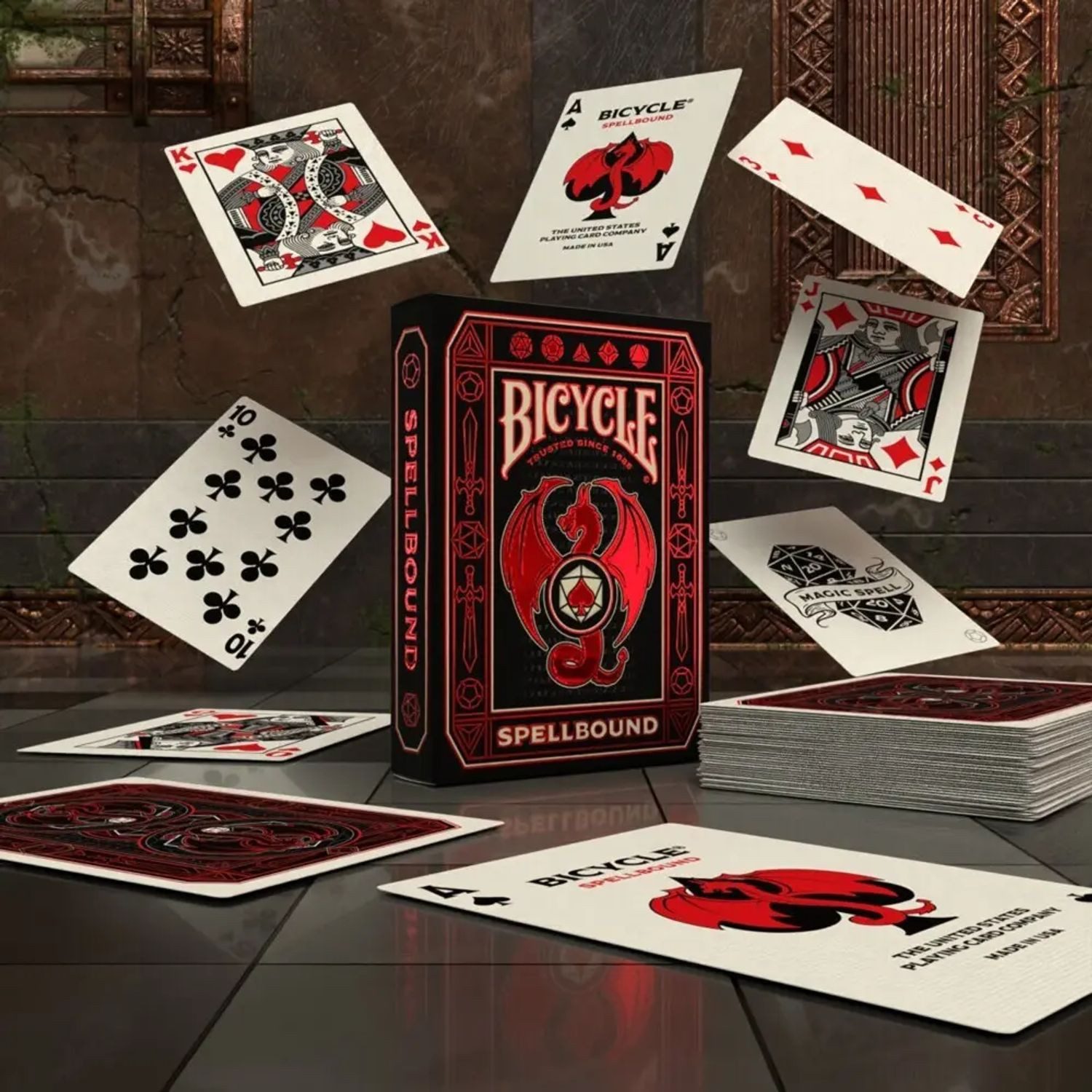 Cartamundi Spiel Bicycle Spellbound (Designer Spielkarten, Poker, Skat)