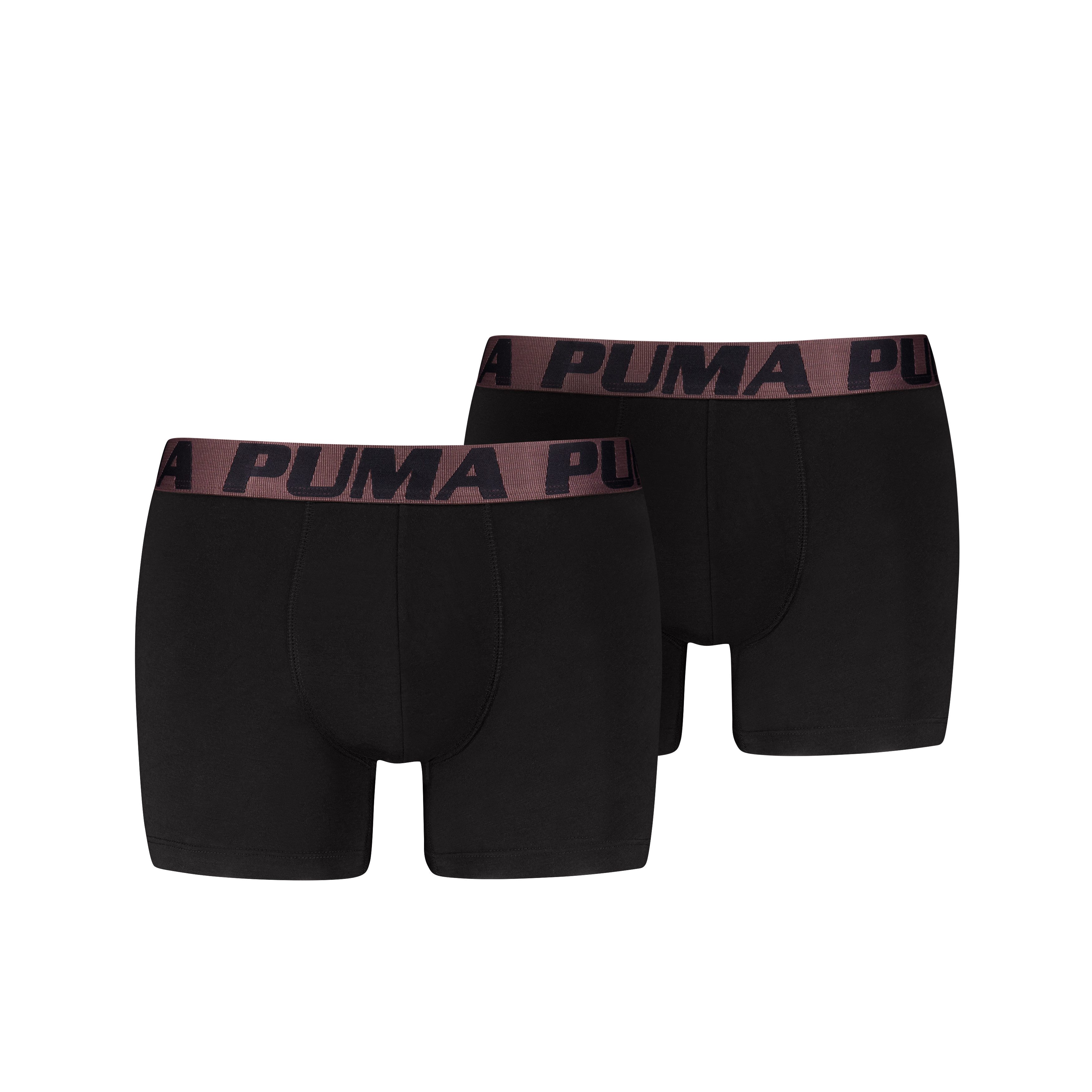 PUMA Boxershorts PUMA MEN STRIPED ELASTIC BOXERS (2er Pack)