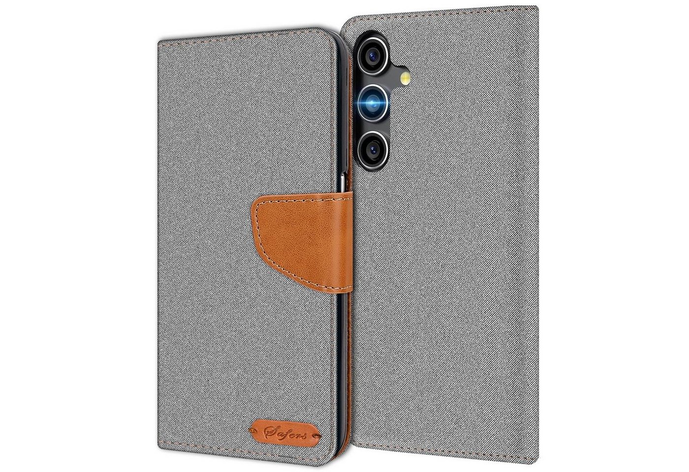 CoolGadget Handyhülle Flip Case Wallet Cover Book Tasche für Samsung Galaxy S23 FE 6,4 Zoll, Handy Tasche mit Kartenfach Book Schutzhülle