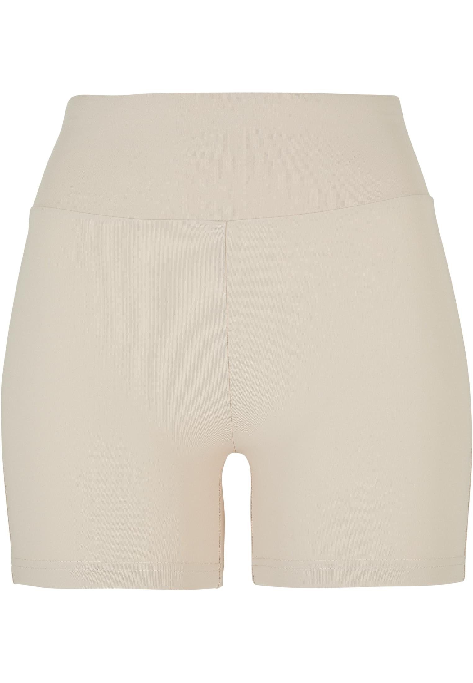 URBAN CLASSICS Stoffhose Damen Ladies Recycled High Waist Cycle Hot Pants (1-tlg) softseagrass