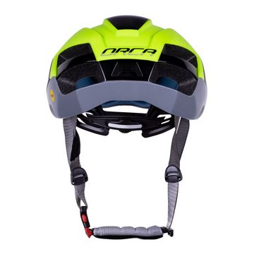 FORCE Fahrradhelm FORCE Helm ORCA MIPS fluo matt-grey L-XL