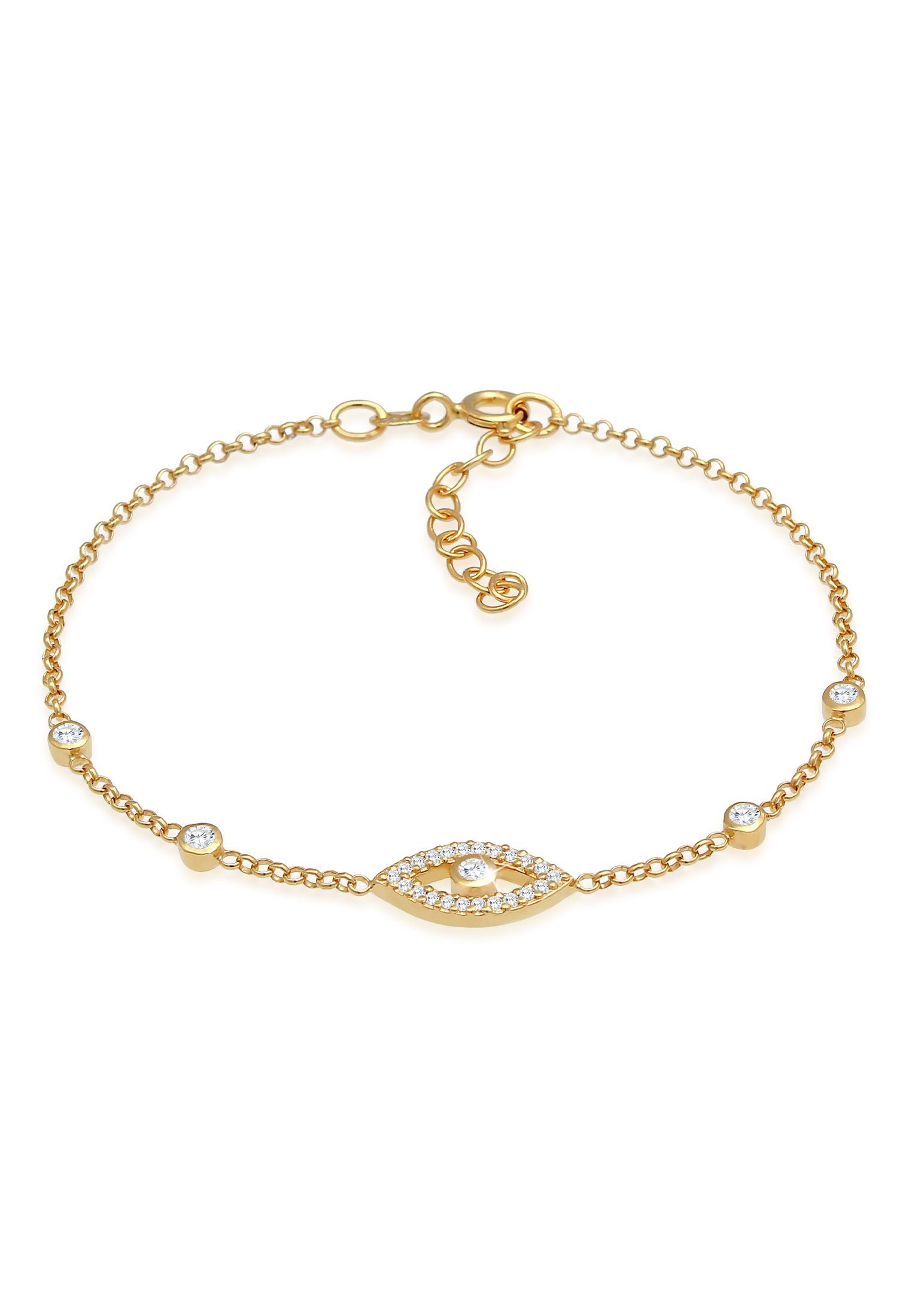 Elli Bracciale Con Faccina Sorridente In Argento 925 - Basic Blogger, Regalo Donna, Gioiello Tendenze. - 5
