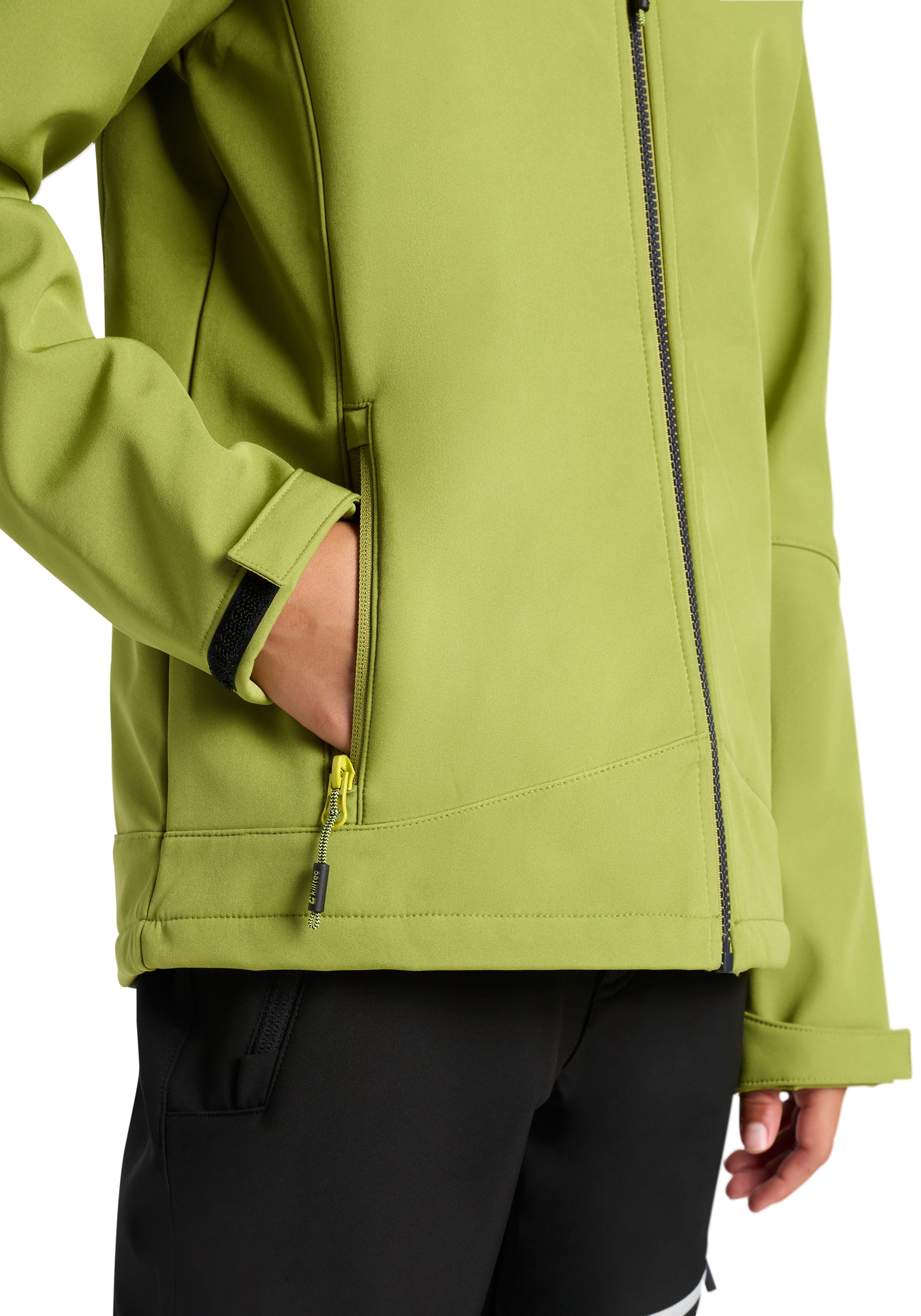 Killtec Softshelljacke BYS SFTSHLL JCKT OT Übergangsjacke, Wasserabweisend & Windabweisend, für Kinder