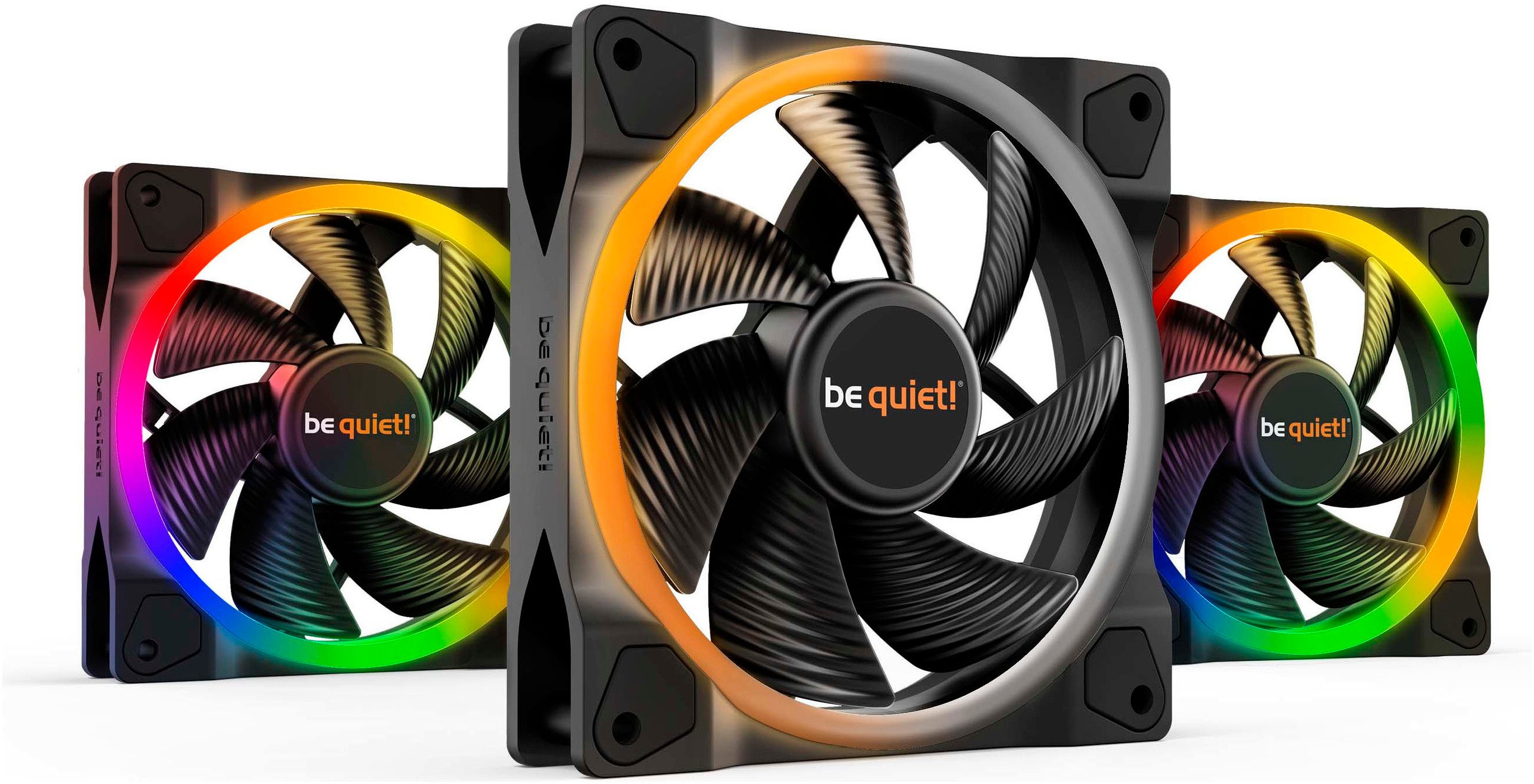 be quiet! Gehäuselüfter Light Wings 120mm PWM Triple Pack
