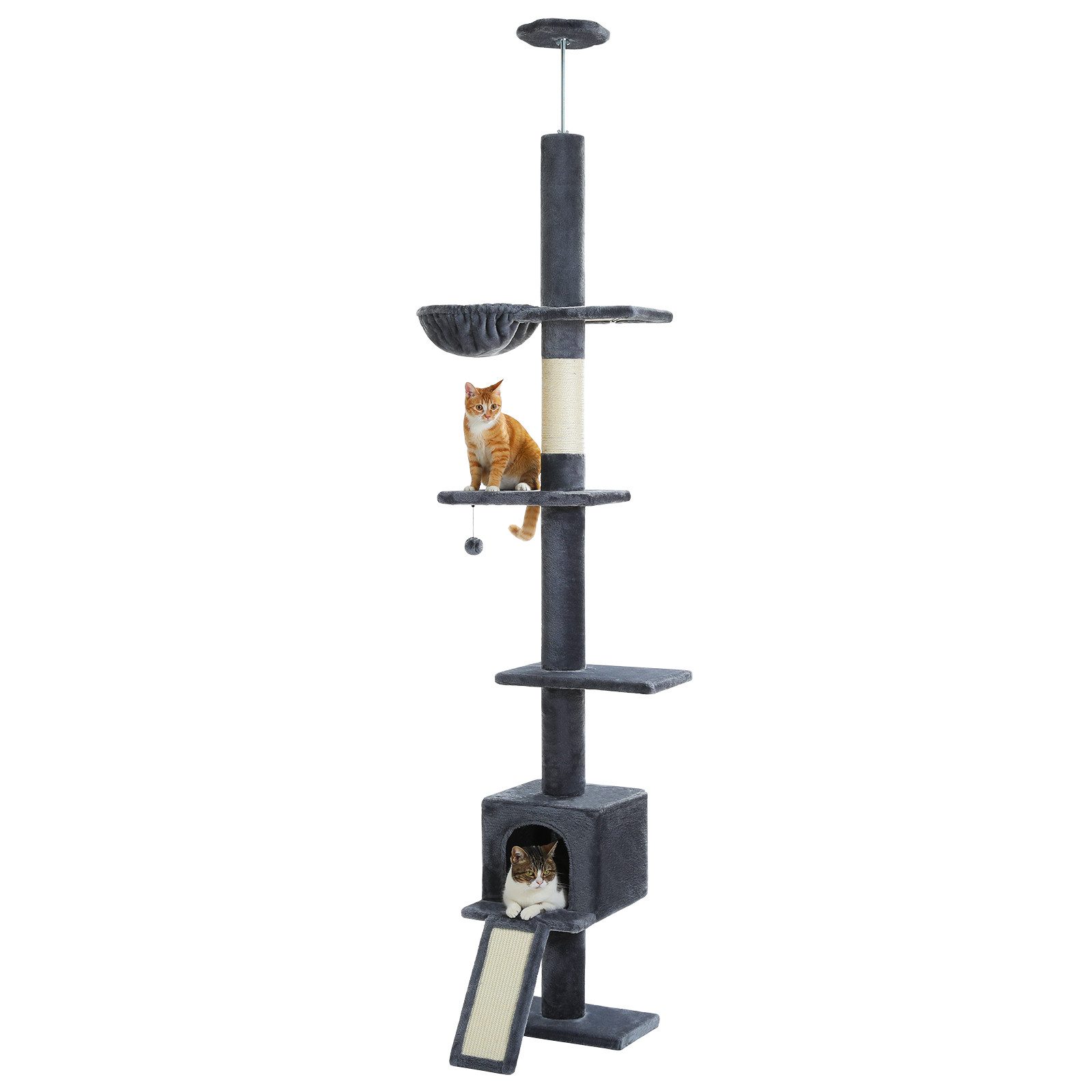PAWZ Road Kratzbaum Kratzbaum deckenhoch, höhenverstellbar (216-273cm), Kat günstig online kaufen