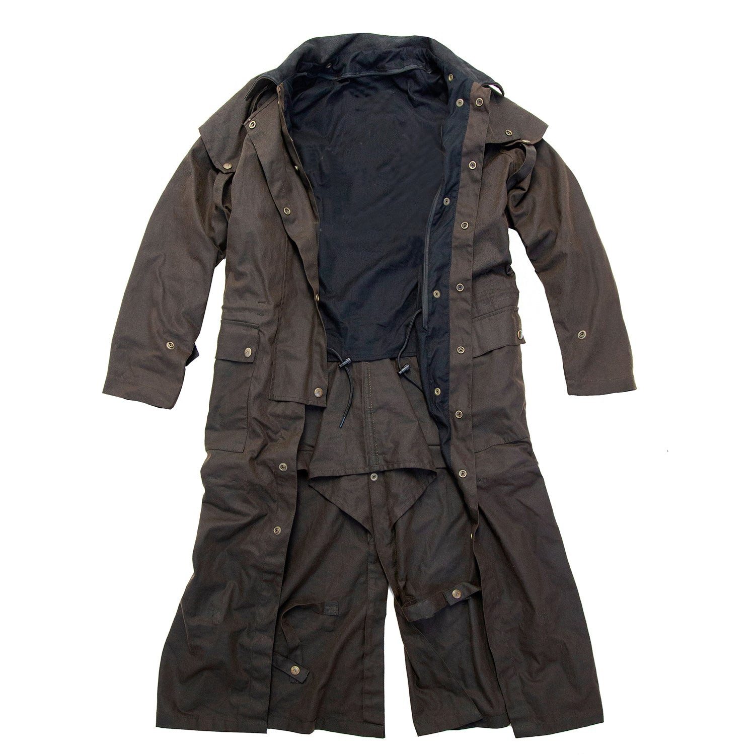 Outbacker Outdoorjacke Ölzeug Mantel mit herausnehmbaren günstig online kaufen
