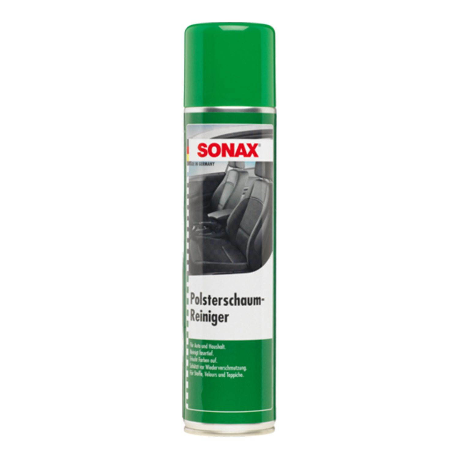 detailmate Polsterreinigungsset - SONAX Polsterschaum Reiniger + Bürste + Tuch Очиститель обивки (3-St. Schaumreiniger - Polsterbürste - Mikrofasertuch)
