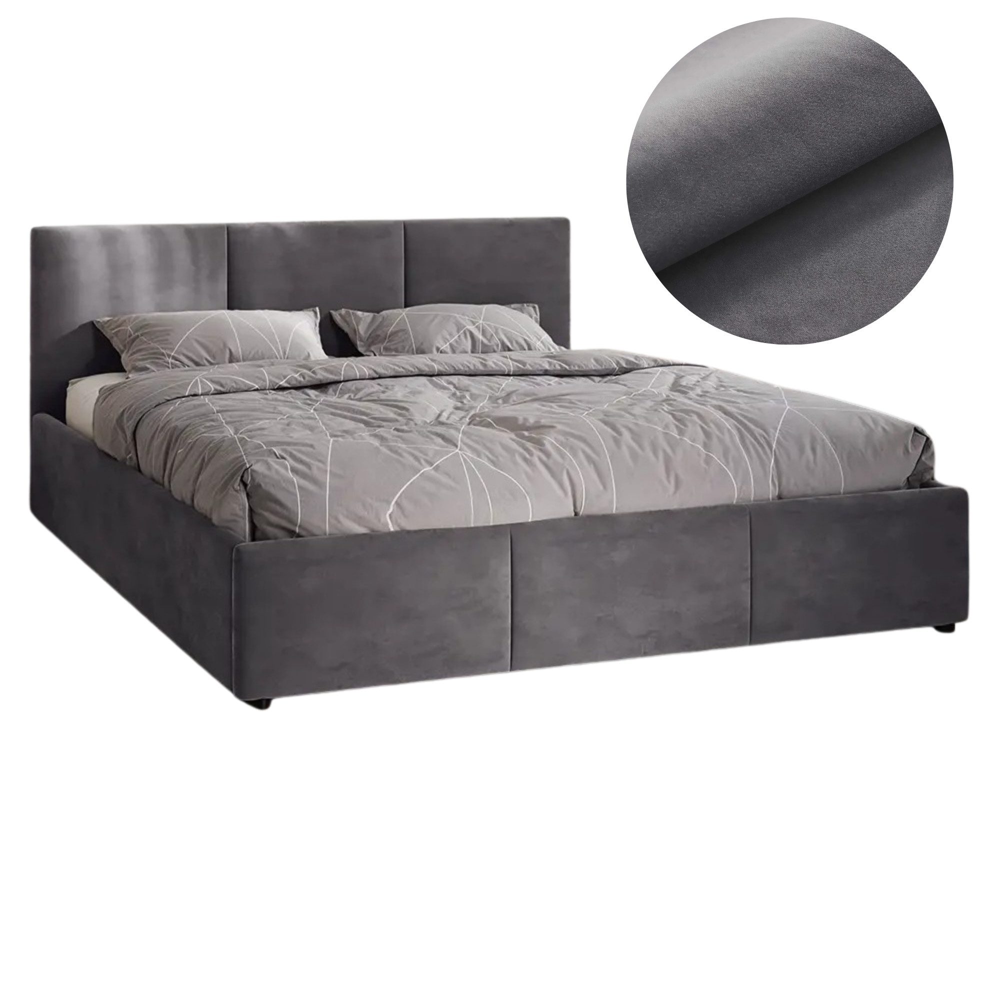 Home Collective Polsterbett Bett 140x200/160x200 Doppelbett günstig online kaufen