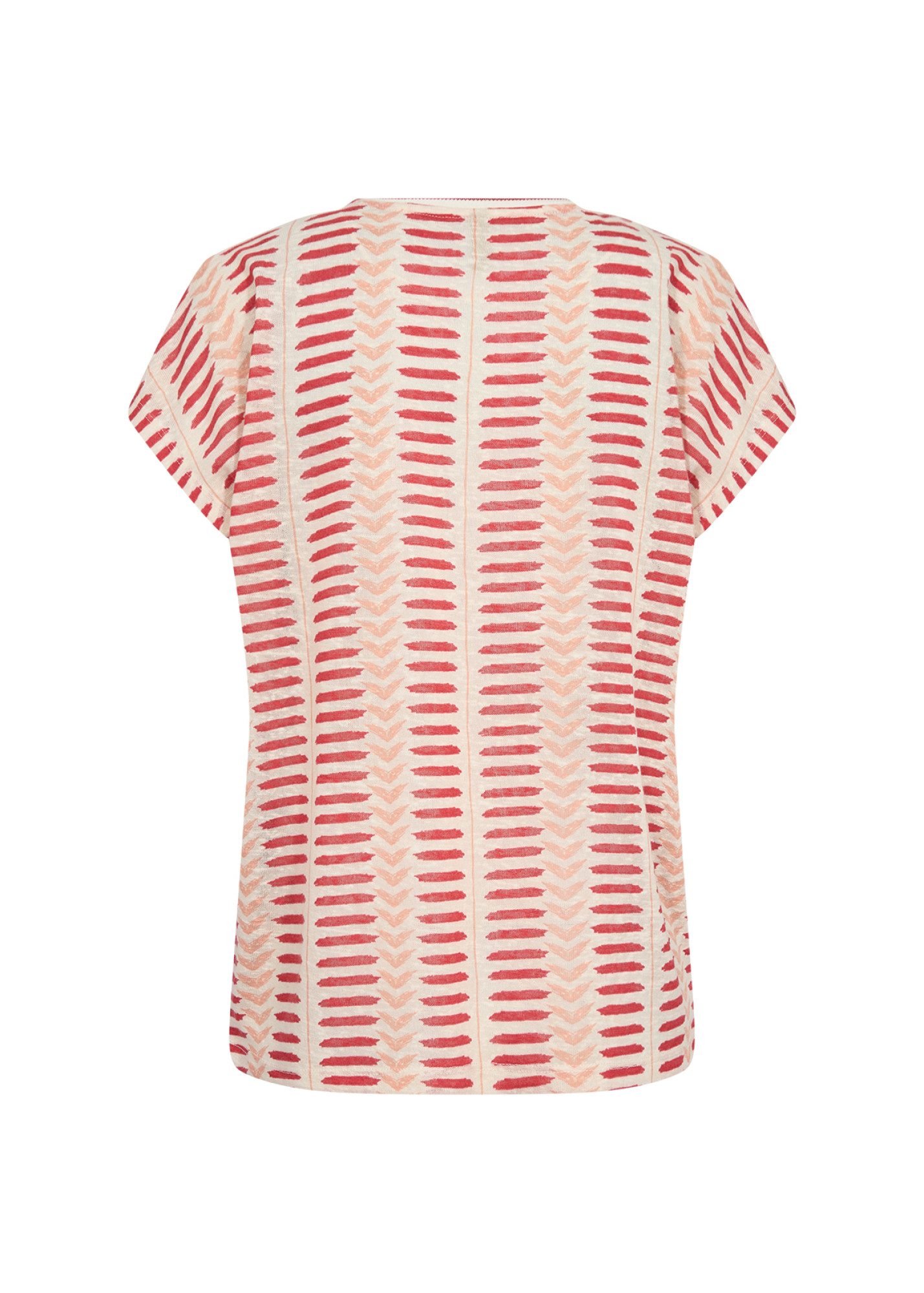 soyaconcept Kurzarmshirt SC-ARETHA 45 - gemustertes T-Shirt - Damenshirt