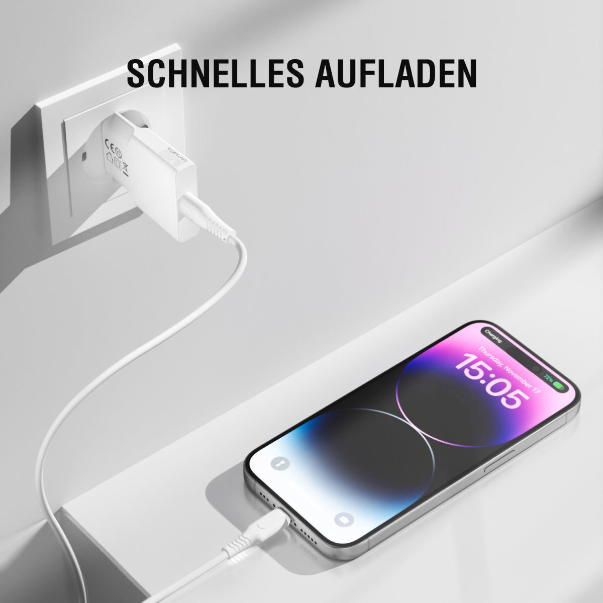 4smarts Netzladegerät PDPlug Slim Universal-Netzteil (GaN)