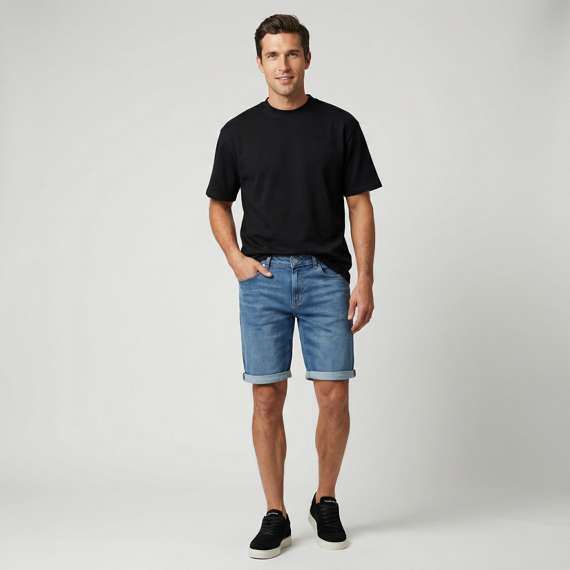 CARS JEANS Jeansshorts CALIFORNIA Den
