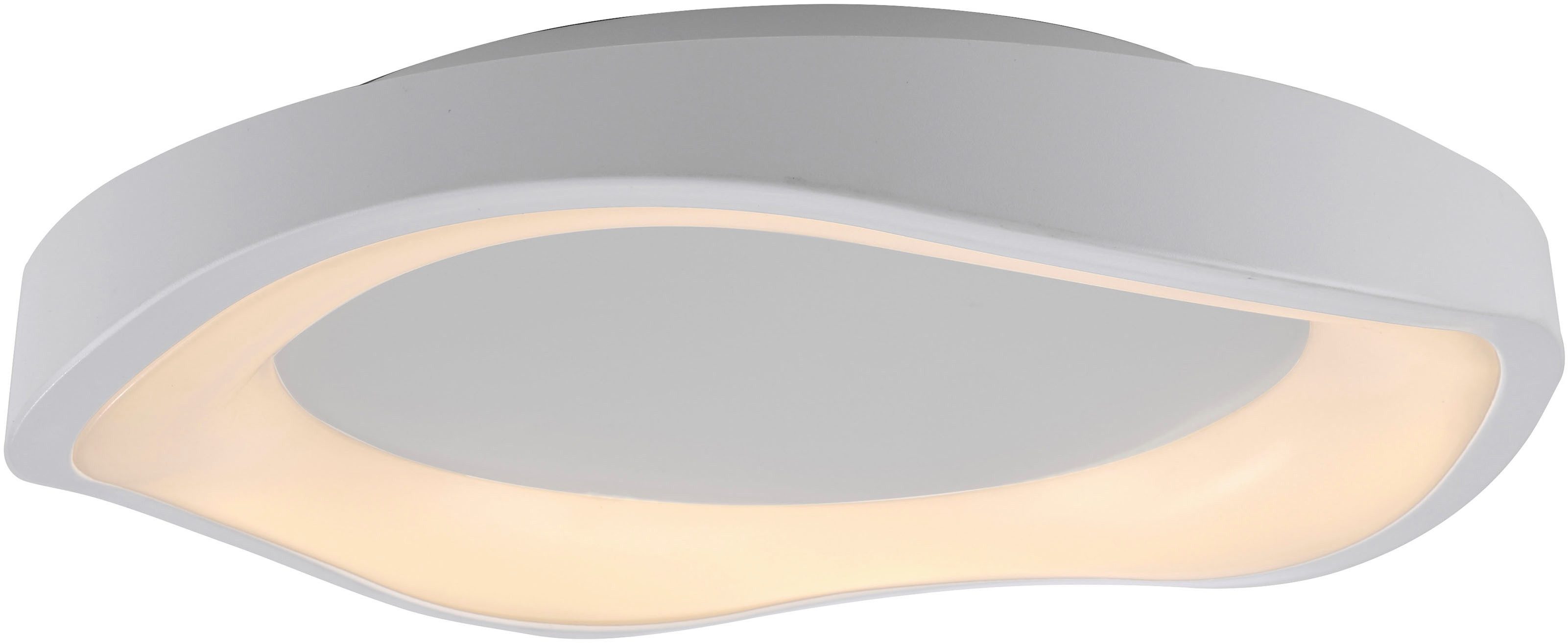 SCHÖNER WOHNEN-Kollektion LED Deckenleuchte MONTA, Memoryfunktion, LED fest integriert, Warmweiß, SCHÖNER WOHNEN Kollektion, 3-Stufen Dimmer, Memoryfunktion