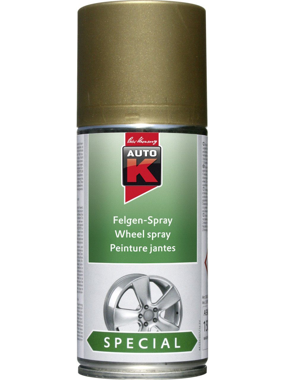 Auto-K Sprühlack Auto-K Felgenspray Spezial gold 150ml