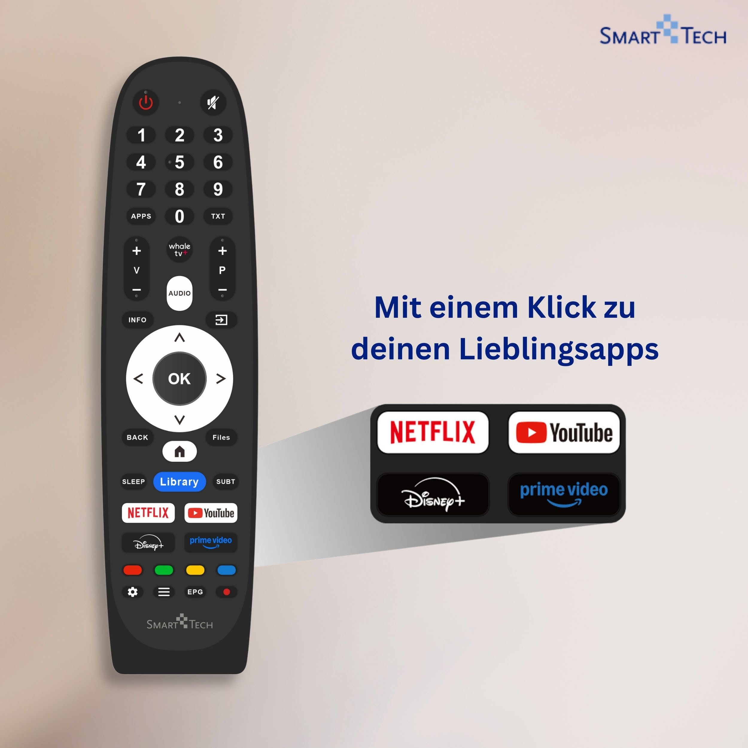 Smart Tech 24HH01V LED-Fernseher (60 cm/...