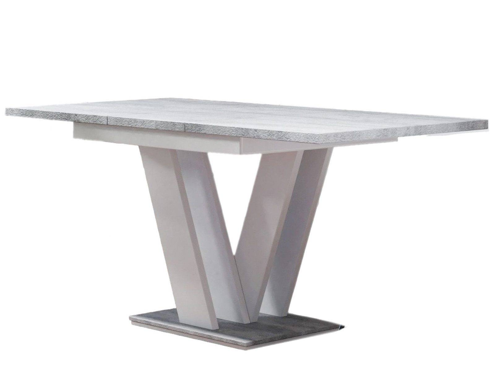 Compleo Esstisch Vinci Esszimmertisch, ausziehbar 120-160 cm, Esszimmer