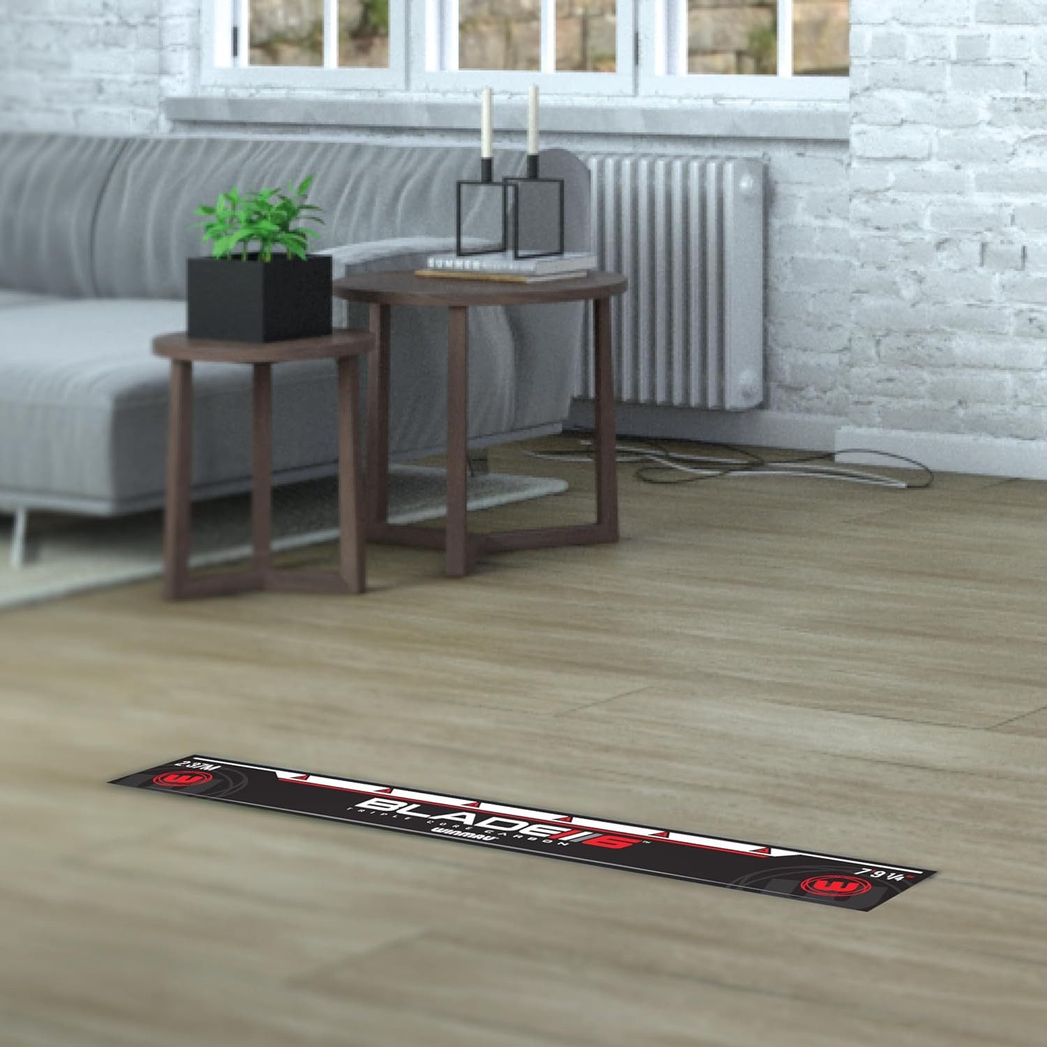 Dartmatte Abwurflinie Oche Line Blade 6