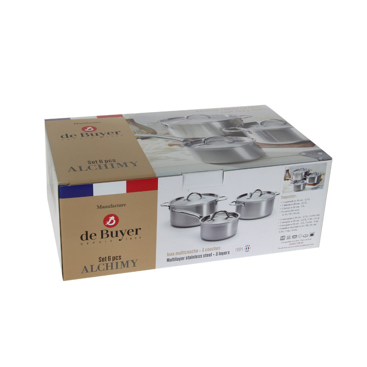 de Buyer Topf-Set Alchimy
