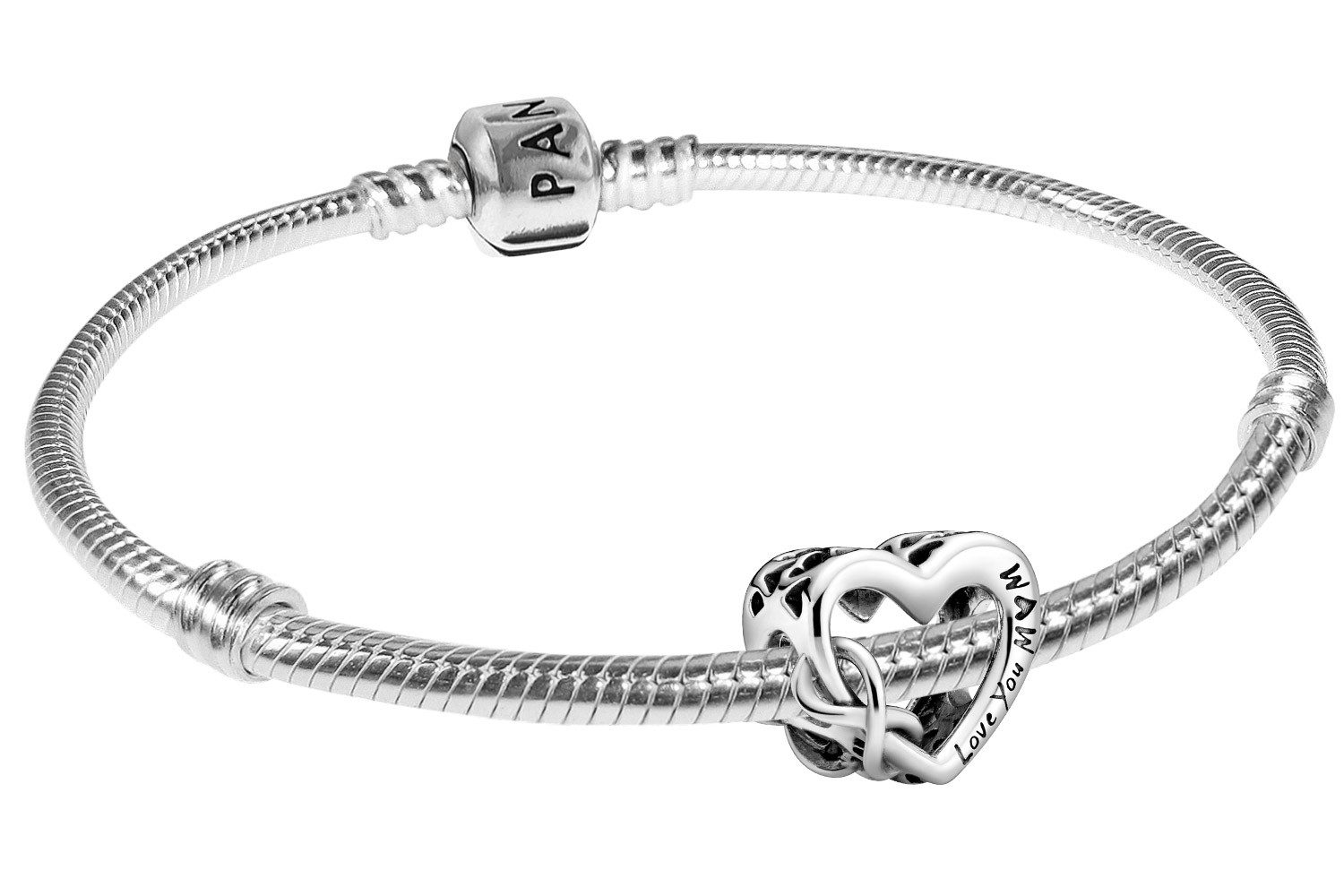 Pandora Gliederarmband Damen-Love You Mum Unendlichkeits- günstig online kaufen