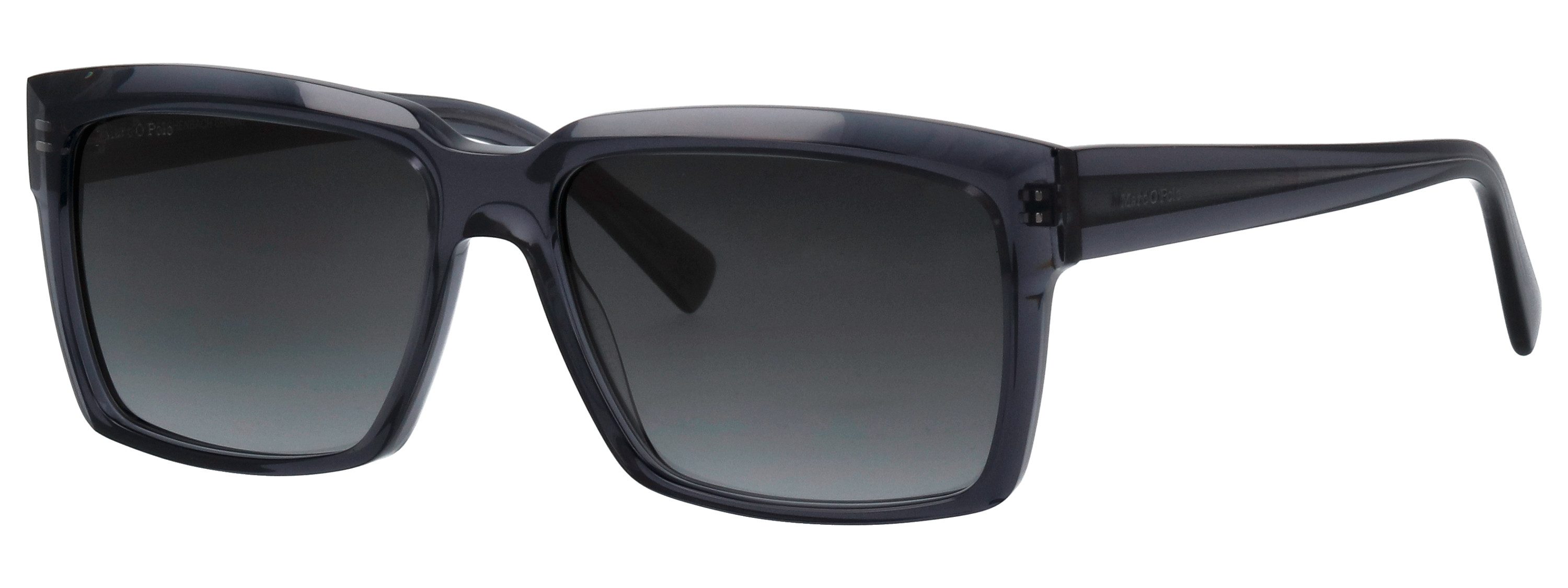 Marc O'Polo Retrosonnenbrille (1-St) Bold Form, dunkle Verlaufstönung