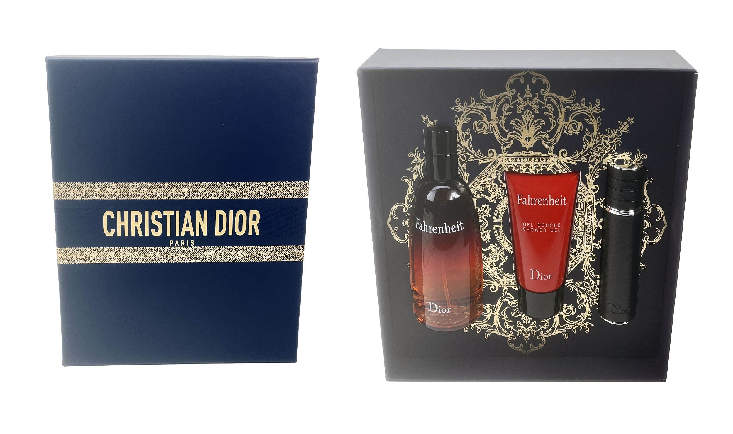 Set 3-tlg., Geschenkset, Duft-Set Dior Dior Weihnachtsgeschenk Fahrenheit Christian