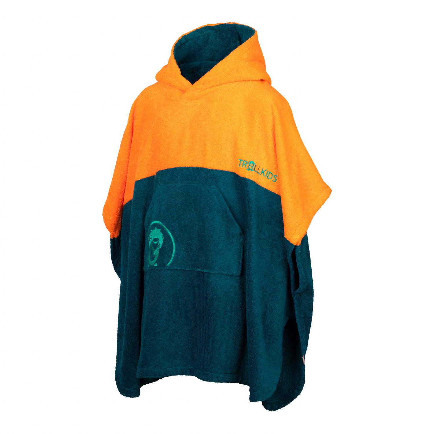 TROLLKIDS Badeponcho Kids Kvalvika Surf Poncho, Midilänge, 100% polyester – Bild 3 von 5