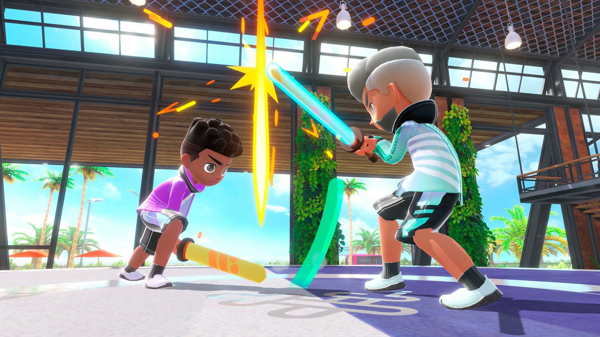 Sports - Spiel & Beingurt für Joy-Con Nintendo Switch