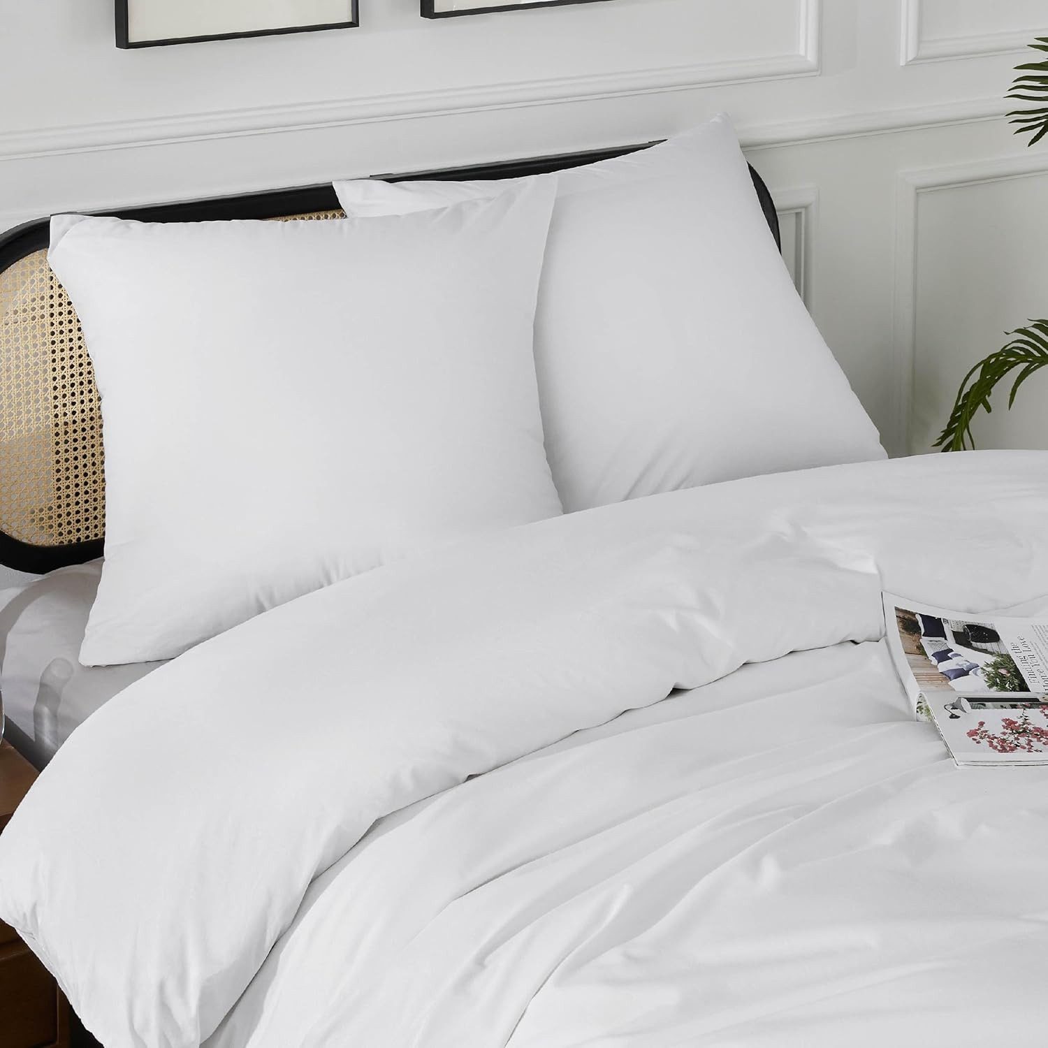 BEDSURE Bettwäsche mit Reißverschluss, 100% Baumwolle, ÖKO-TEX zertifiziert günstig online kaufen