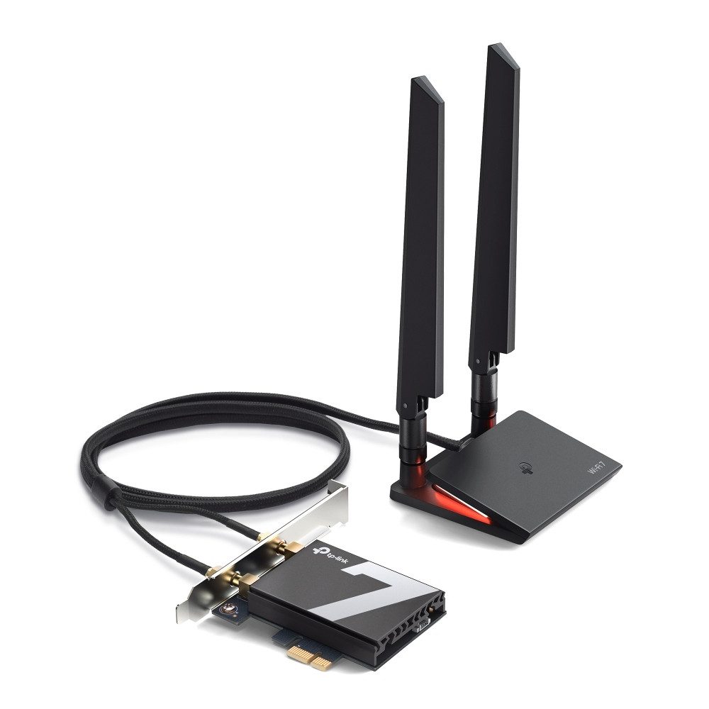 tp-link WLAN-Adapter TP-Link Archer TBE550E, Mehrfarbige Wi-Fi-Statusbeleuchtung