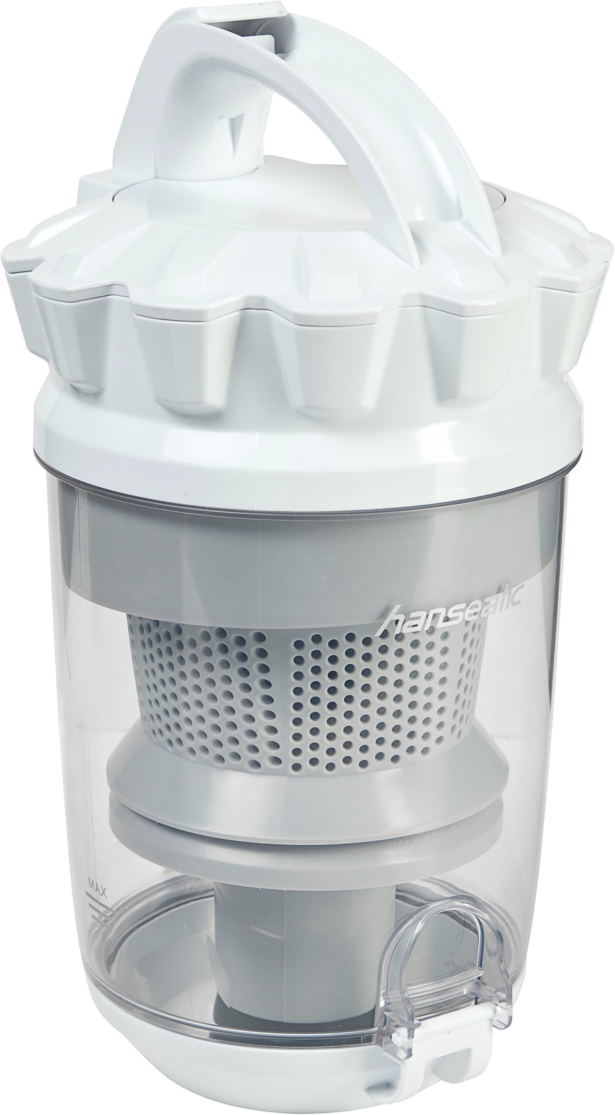 Hanseatic Bodenstaubsauger Edition 20-CJ132WT-060, hohe Saugkraft dank Zyklonentechnologie, 600 W, beutellos, 600 W Leistung, beutelloses System